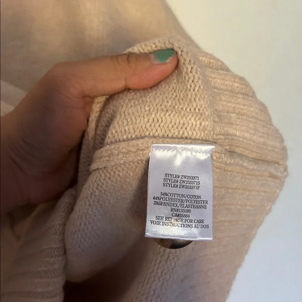 NEW Z SUPPLY women's theo cardigan in champagne heather size m - Picture 5 of 5